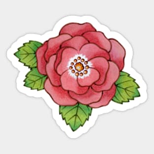 Alpen Rosa Rugosa Sticker